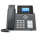 GRANDSTREAM_GRP series of Carrier-Grade IP Phones | 3 lines | 6 SIP accounts | 10/100/1000 | integrated PoE (GRP2604P). No incluye adaptador de corriente.